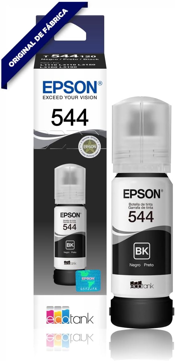 Tinta Epson Original T544-al Ecotank L1110/l3110/l3150/l5190