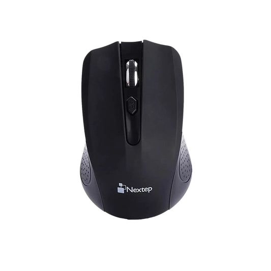 Mouse Nextep Inalámbrico USB Color Negro 1600 dpi